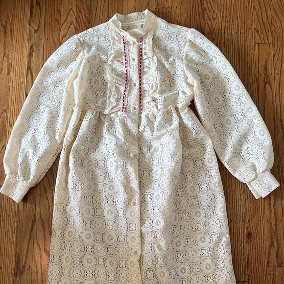 Vintage Cottagecore lace dress - Picture 3 of 9